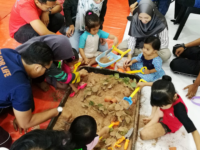 sensory messy play open house event space penang dr nurhaya lactation centre