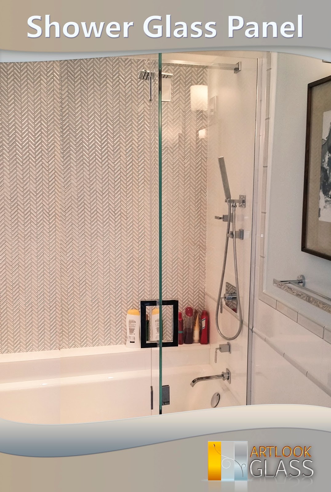 Shower glass panel SHOWER DOOR INSTALLATION