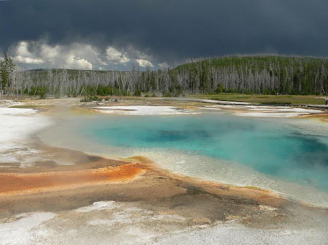 Grand Prismatic Spring (Parco Nazionale dello Yellowstone - USA) - Le Meraviglie della Natura