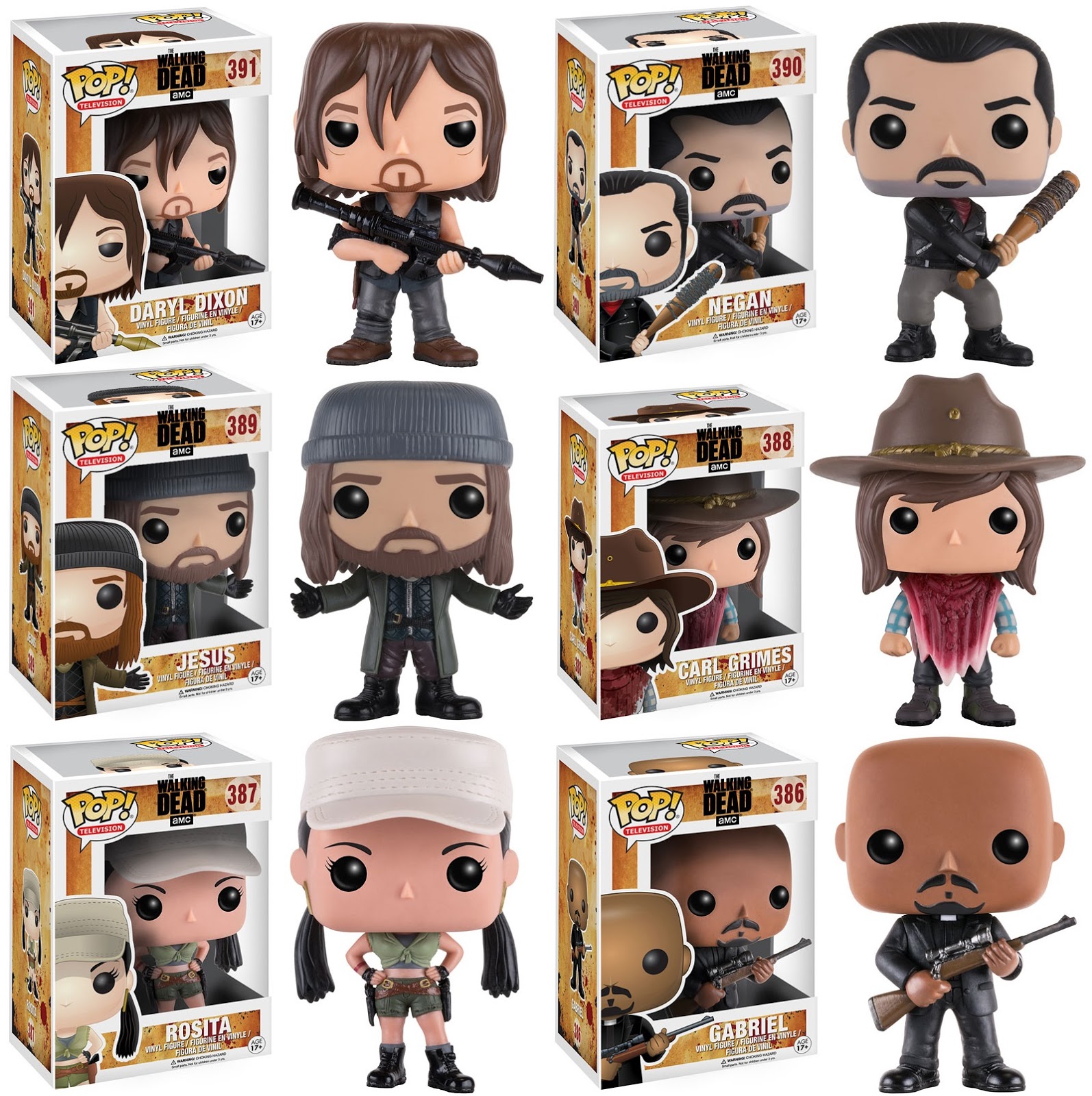 funko pop jesus walking dead