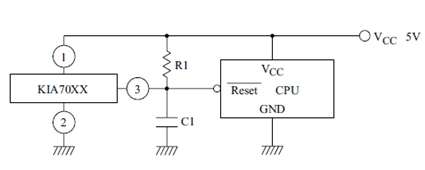 Hình 25 - KIA70xx tạo tín hiệu Reset để khởi động CPU