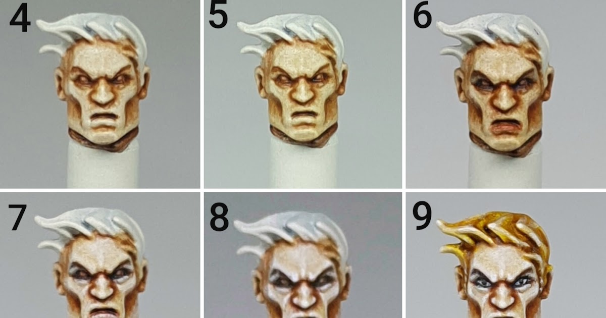 Darren Latham Miniature Painting Contrast paints skin tutorial