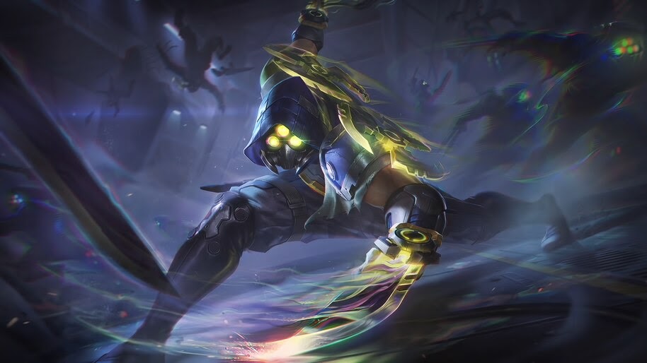 PsyOps, Zed, LoL, Splash Art, 8K, #7.2704