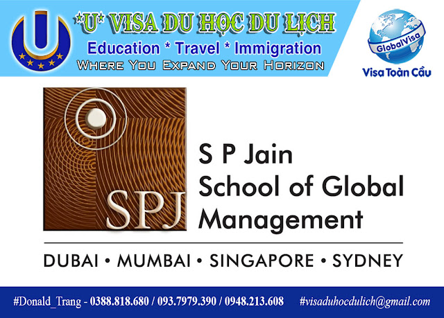 Du học tại SP Jain tại Singapore, Dubai, Úc với cơ hội định cư Úc lên tới 100%