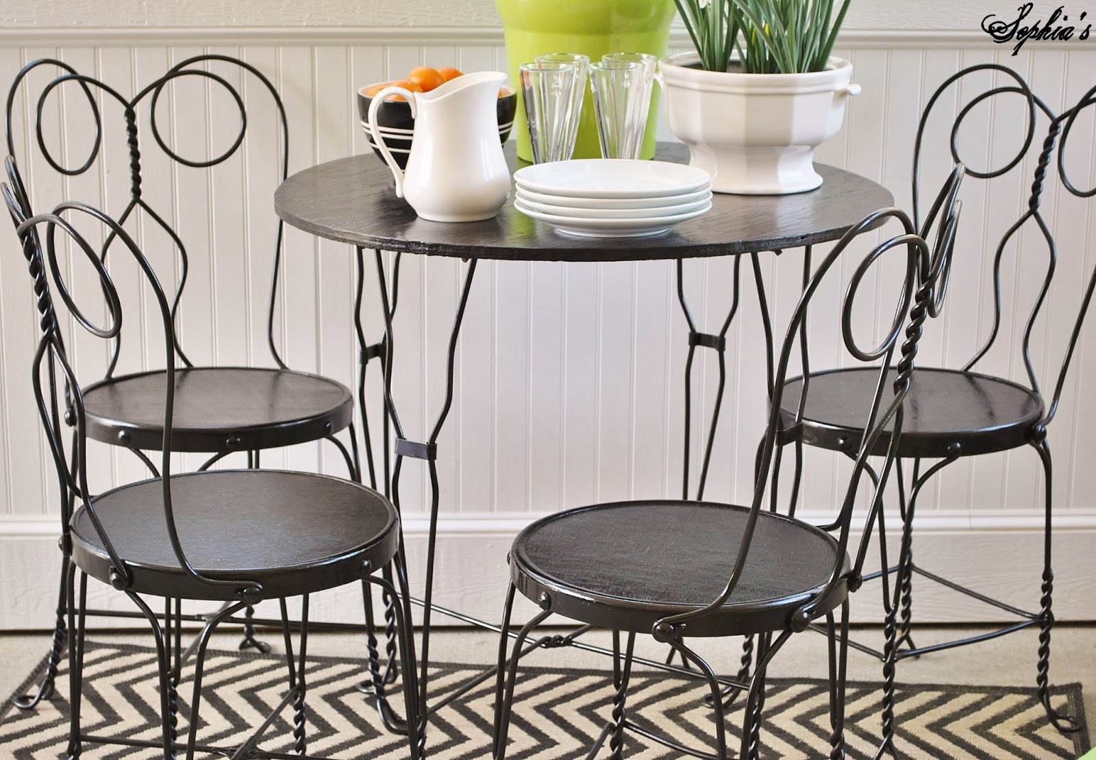 Sophia's Revived Ice Cream Parlor Set