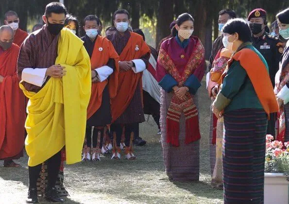 King Jigme Khesar Namgyel Wangchuck and Queen Jetsun Pema. Je Thrizur passed away on April 8