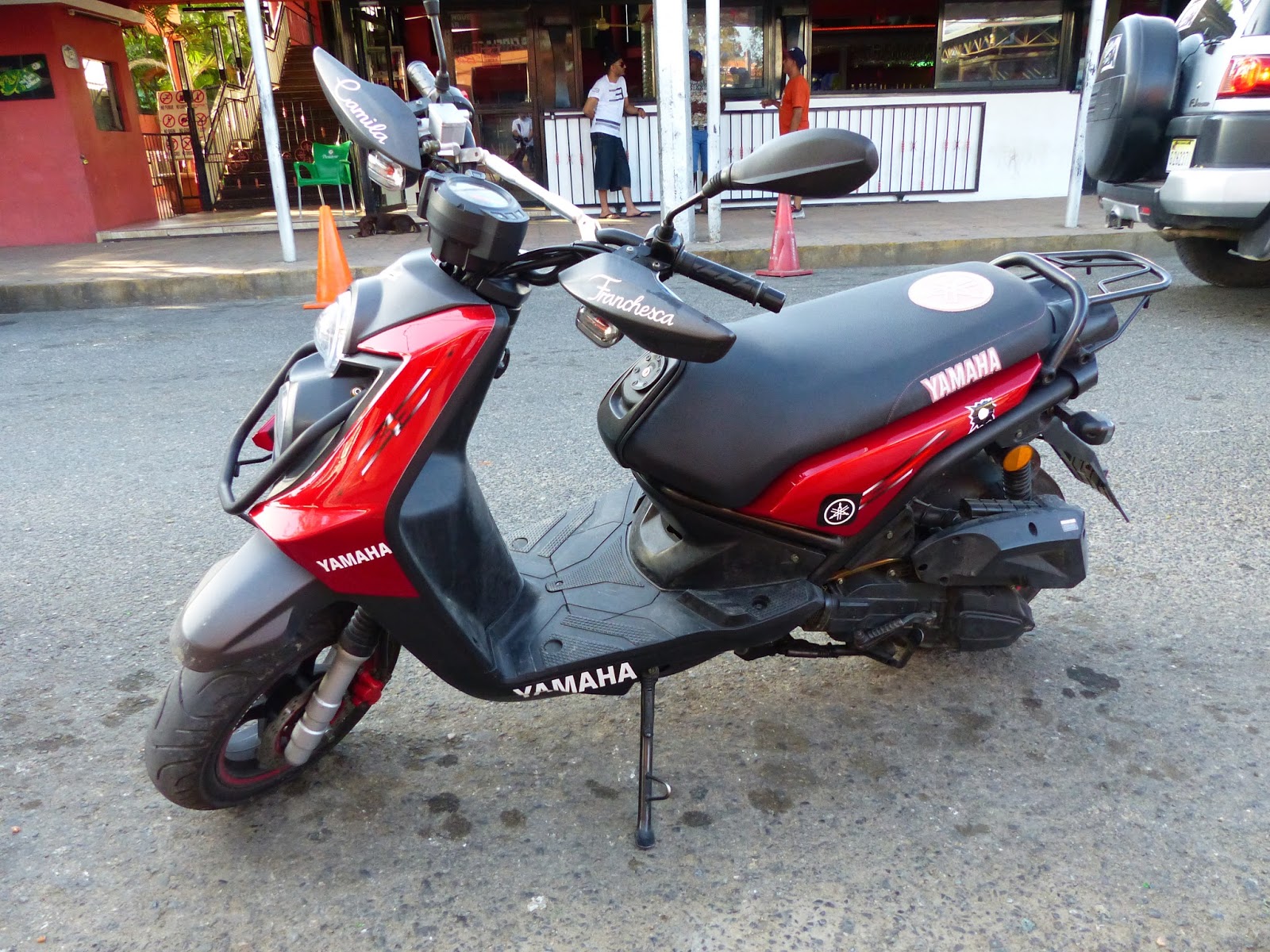 OldMotoDude Yamaha Scooter spotted on Dominican Republic trip