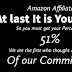 Amazon Affiliate Commission (AAC) : I have your 51% money
