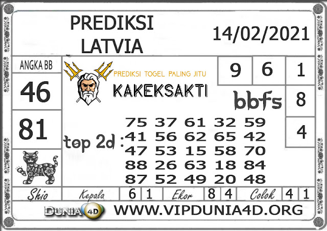 Prediksi Togel LATVIA DUNIA4D 15 FEBRUARI 2021 Prediksi Togel LATVIA DUNIA4D 15 FEBRUARI 2021