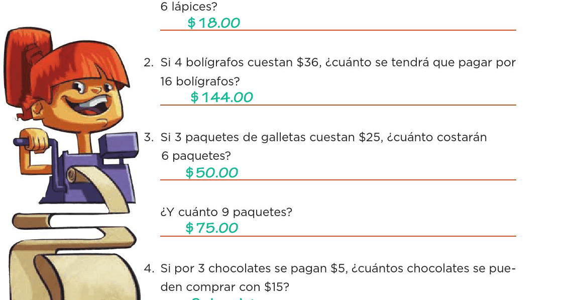 libro de matematicas 3 de primaria contestado pagina 80