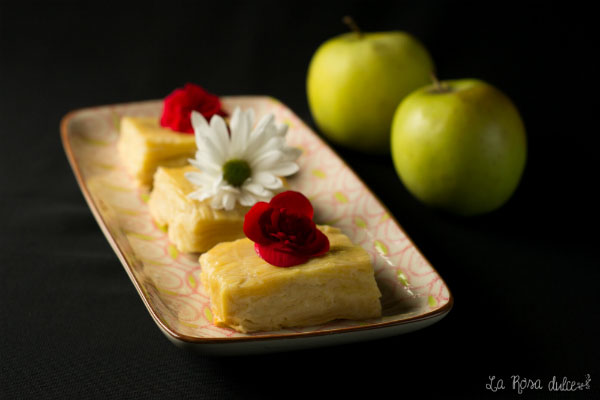 Tarta de manzana light