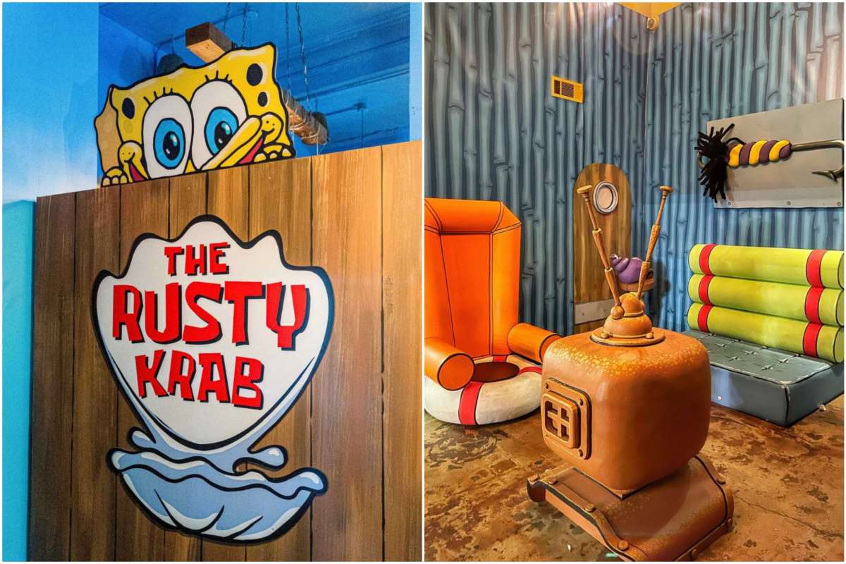 NickALive! The Rusty Krab Experience Brings SpongeBob Mania to Houston