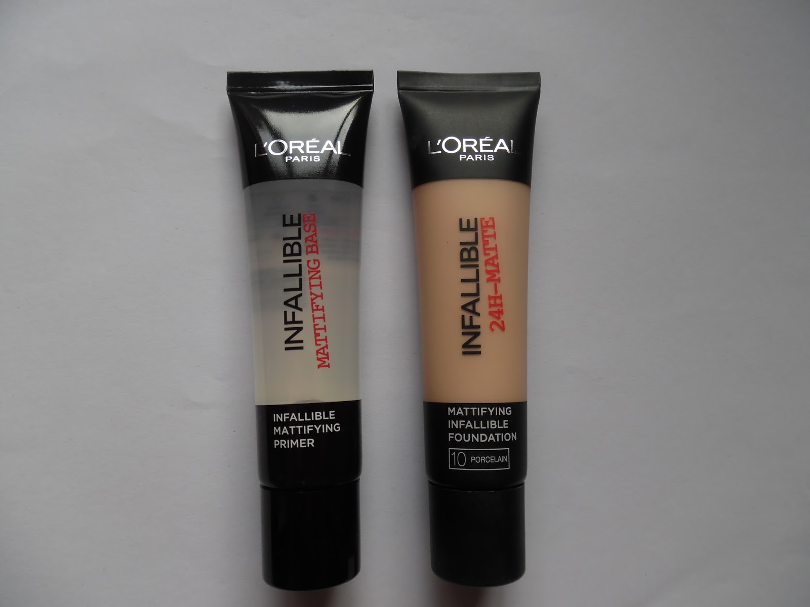 Perfect Fixations L'Oreal infallible Matte Primer and Foundation REVIEW