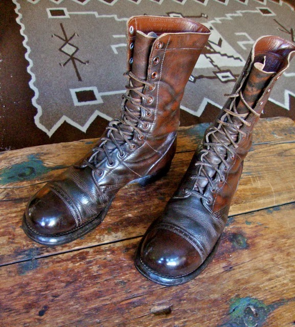 Landless Gentry: DIY: Antiquing Corcoran brown Jump Boots