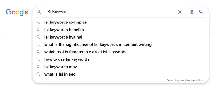 What are LSI keywords?