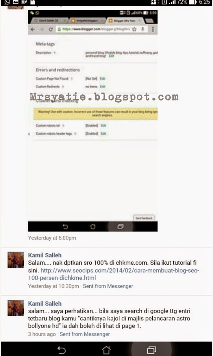 Entri Blog di Muka Pertama Google Entri Blog di Muka Pertama Google