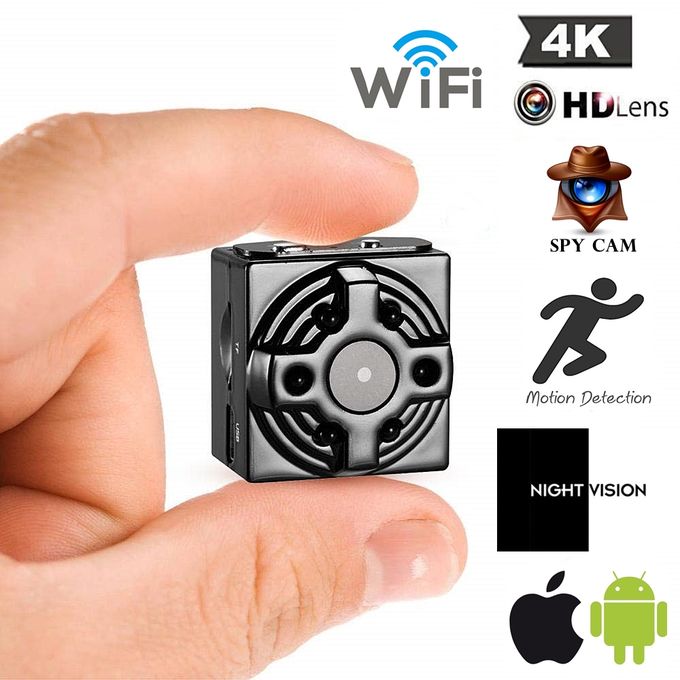 MAROC ESPION: Mini caméra espion Voiture WiFi sans fil - 4K
