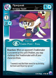 My Little Pony Pipsqueak, Scrappy Squirt Canterlot Nights CCG Card
