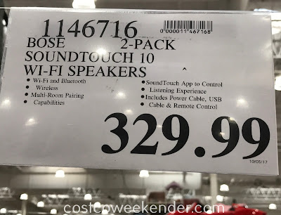 Deal for the Bose SoundTouch 10 Wireless Speakers at Costco