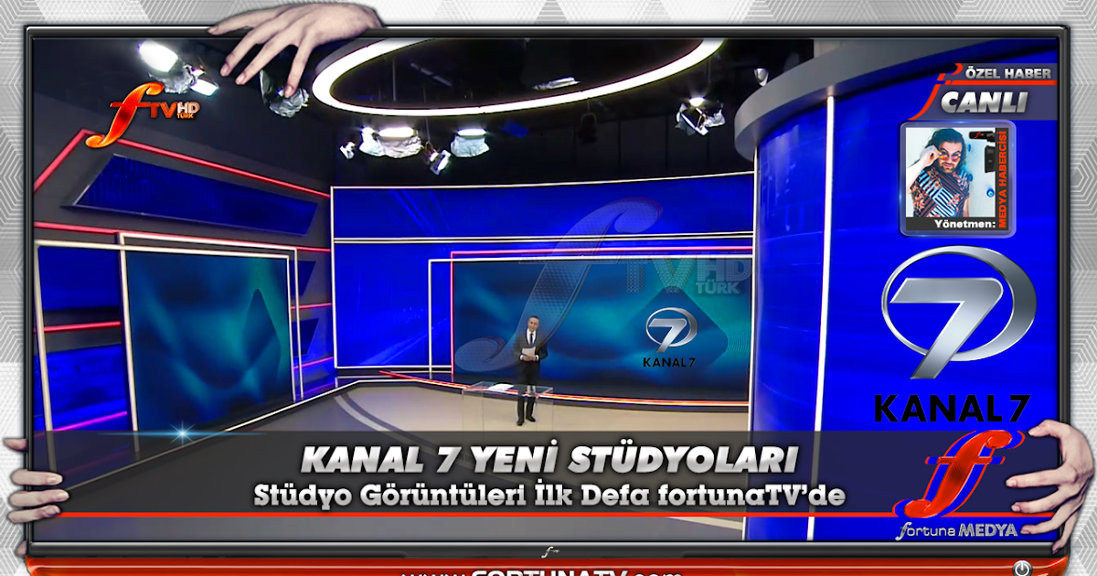 kanal 7 yeni studyolarinda fortuna tv ƒᴴᴰ canli yayin medya habercisi yasam sanat tv dergisi ftv turk hd 1993