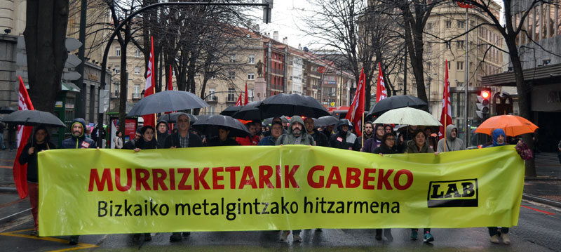 Prekarietaterik gabeko Bizkaiko Metalgintzako hitzarmen bat posible da!