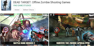 game perang zombie offline