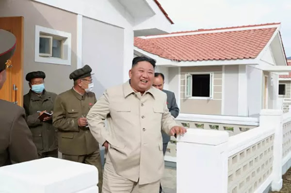 Kim Jong Un visits Sinpo City and Hongwon County