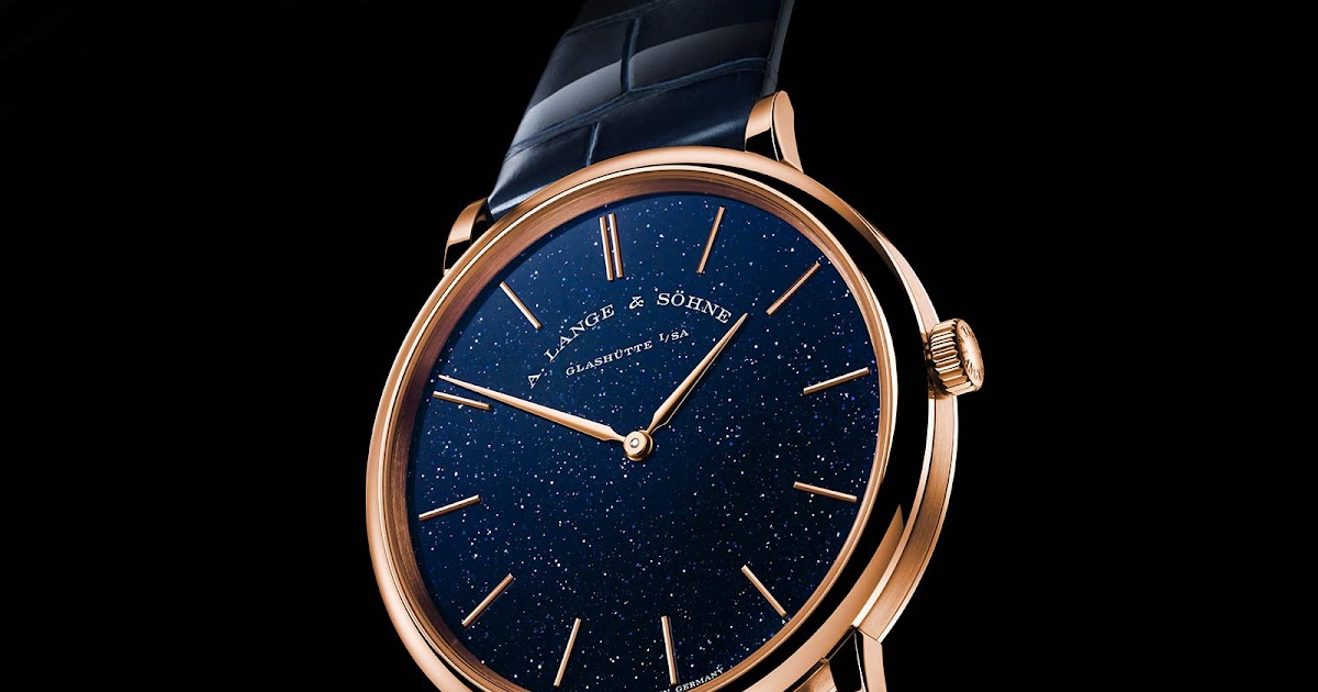 A. Lange & Söhne - Saxonia Thin in pink gold with gold flux dial | Time ...