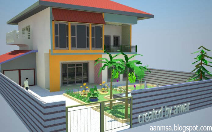Desain Rumah 3 Dimensi pake Google SketchUp Berbagi Ilmu 