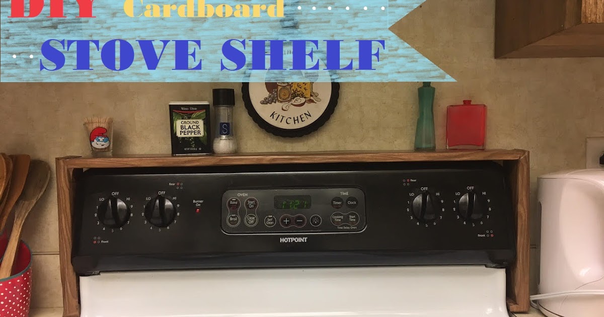 DIY Stove shelf