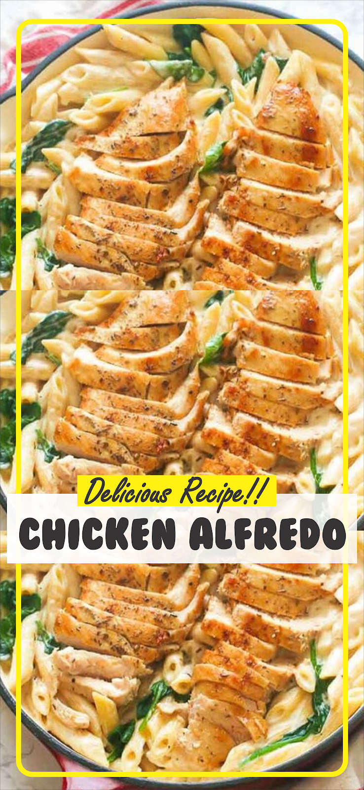 Healthy Chicken Alfredo Floats CO