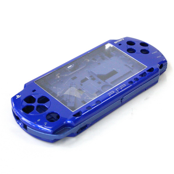 my shows PSP 2000 Full Housing Case SHELL Faceplate Dark Blue