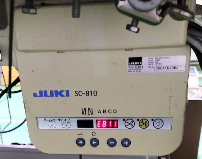 Tài liệu hộp điện tử Juki SC-810
