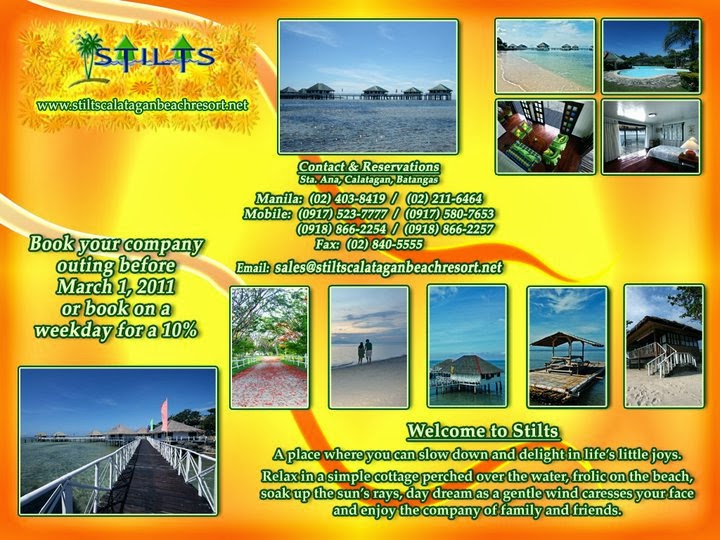 Stilts Calatagan Beach Resort (Overnight/Daytour Rates