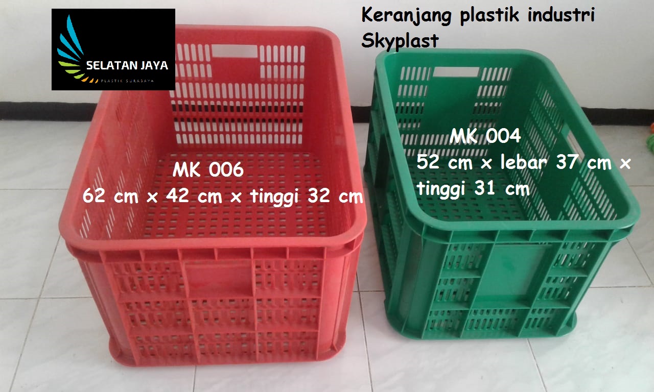 Keranjang Plastik Industri Krat Skyeplast MK-004