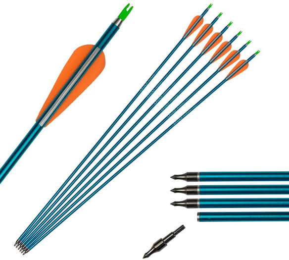 The different types of arrow Archery