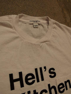 EG WORKADAY × SUNRISE MARKET 別注 "Hell's Kitchen Music Society Print T-Shirt / Black Printed"