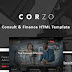 Corzo Consulting & Finance HTML Template Review