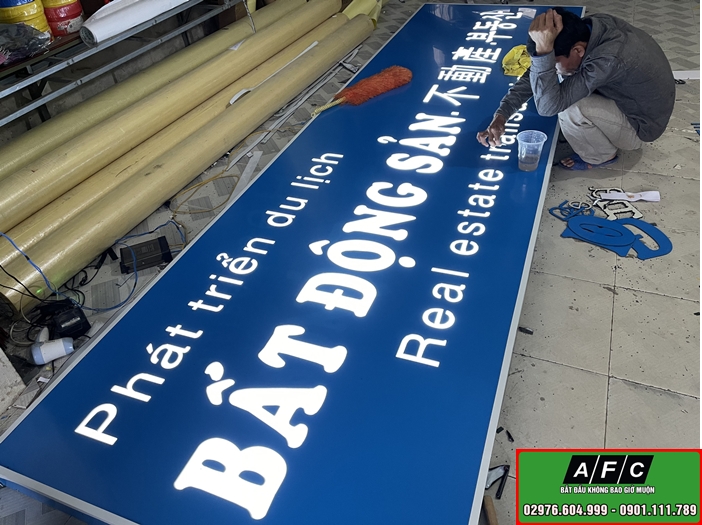 Thi công biển quảng cáo Bất Động Sản tại Phú Quốc