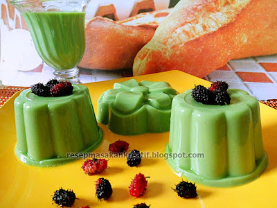 Resep Puding Susu Green Tea Cara Membuat Puding Susu Green Tea Resep Enak Sederhana