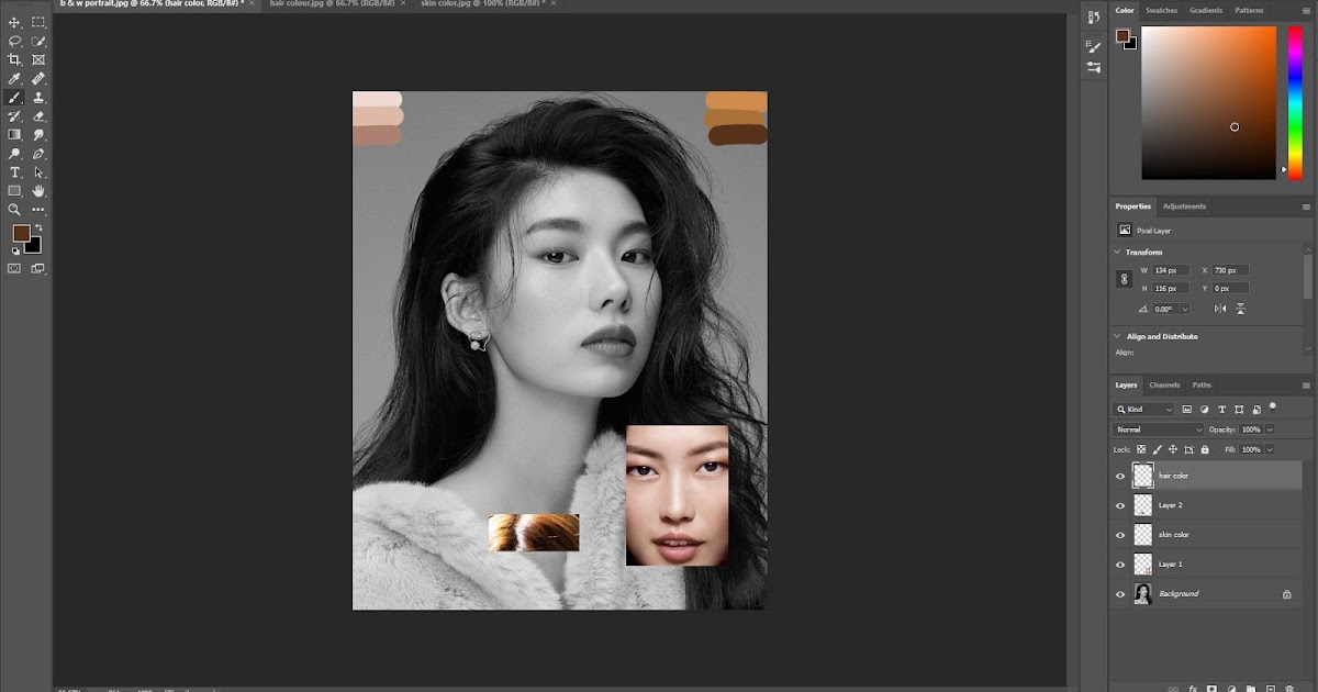 Recoloring Black & White (Part 2)