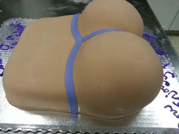 Bum or Buttock Cake