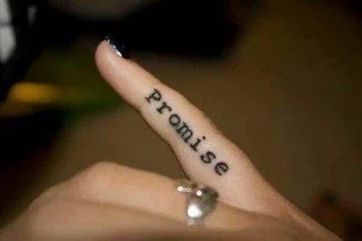 Promise tattoo