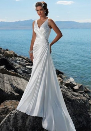 WhiteAzalea Destination Dresses: The Comfortable Beach Wedding Dresses
