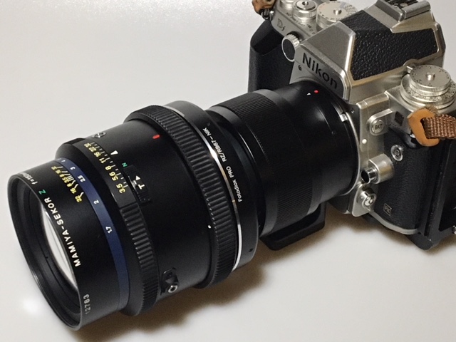 Mamiya RZ67用　アオリアダプター使用感は少なめです