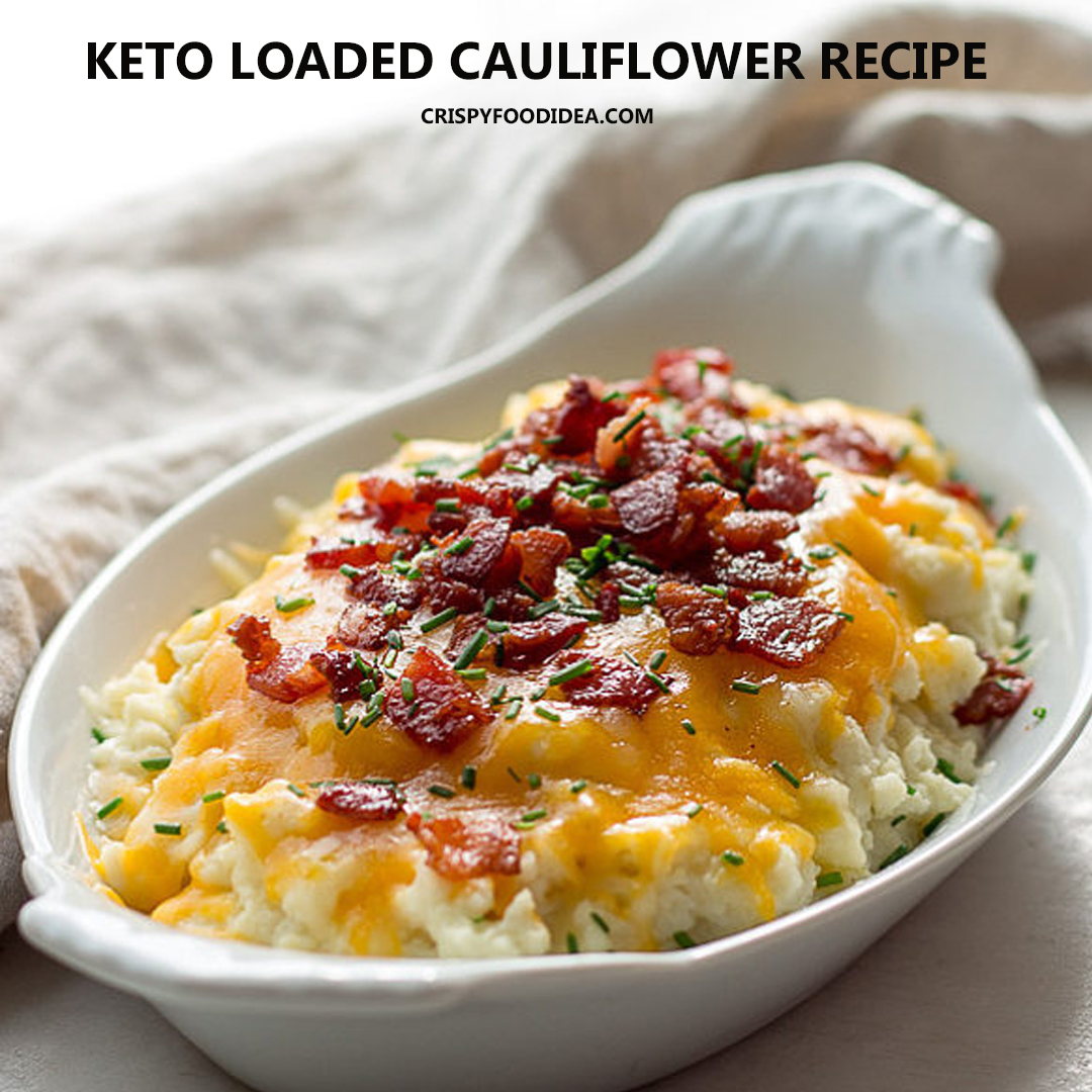 keto loaded cauliflower recipe keto loaded cauliflower recipe