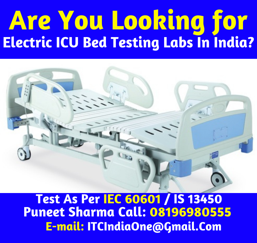 Electric ICU Bed Testing laboratory Electrical Safety Testing Lab ITC