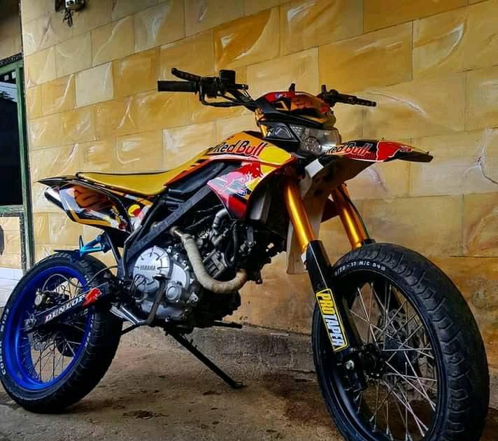 Modifikasi Jupiter MX Jadi Trail, Tampil Beda dan Sangat Sporty