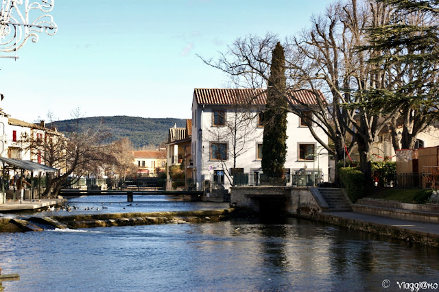 Vista sul fiume Sorgue