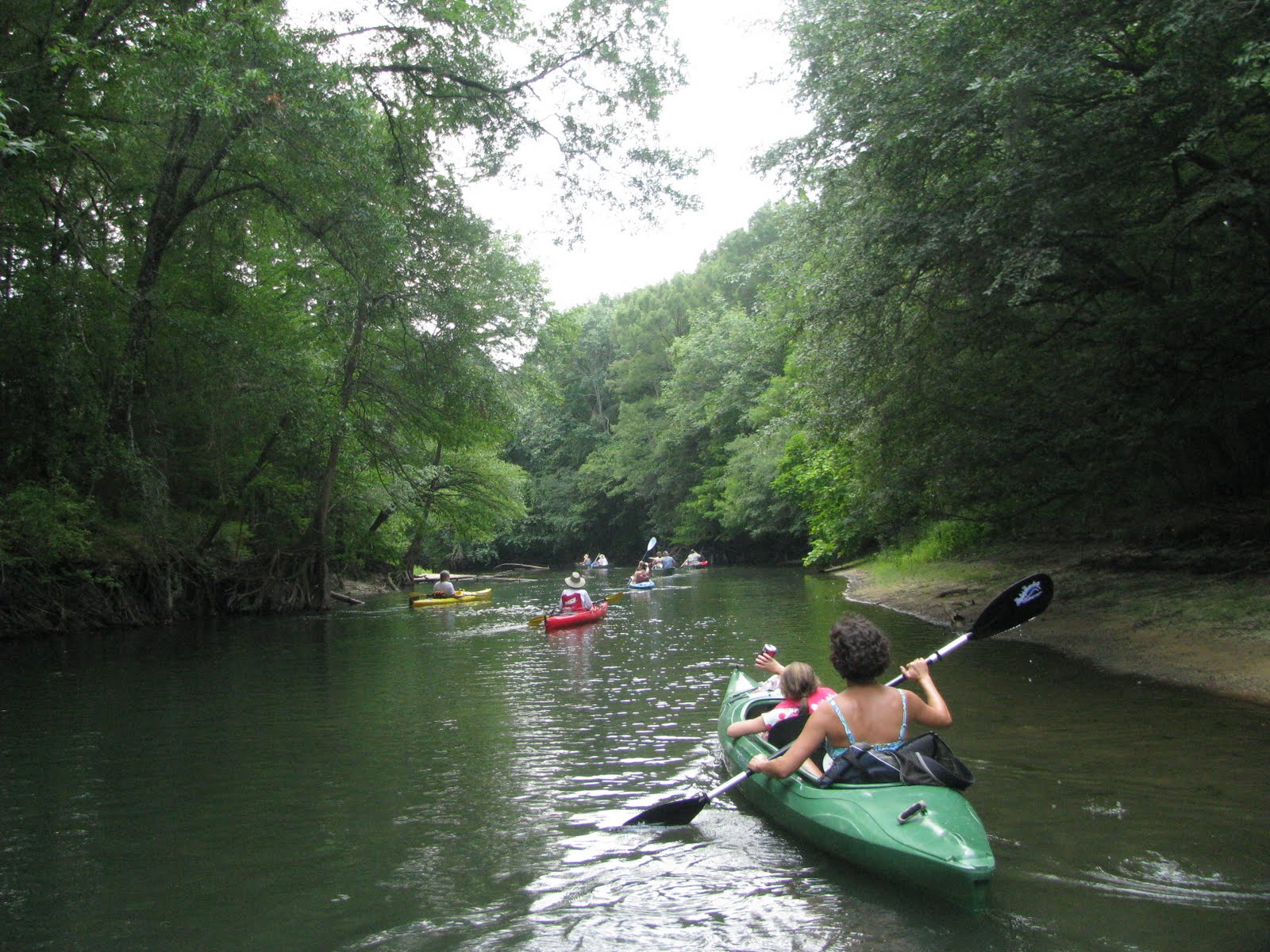 The Crumbs of Life Paddling Spring Creek